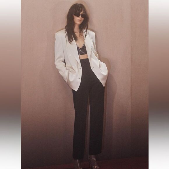 Zara Kate Moss Wrap Blazer - Picture 2 of 5